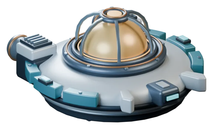 Studio render of the Core Pod
